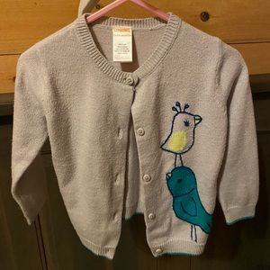 Gymboree 18-24M Girls Bird Sweater
